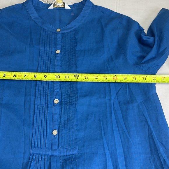 Lilly Pulitzer Vassa Maxi Long Coverup Women’s Size Medium Morelle Blue $178 NWT - Picture 10 of 15